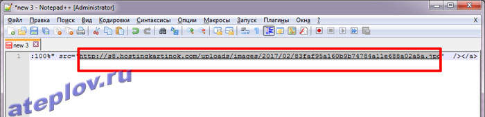 Код изображения с хостинга картинок для подписи в Яндекс почте